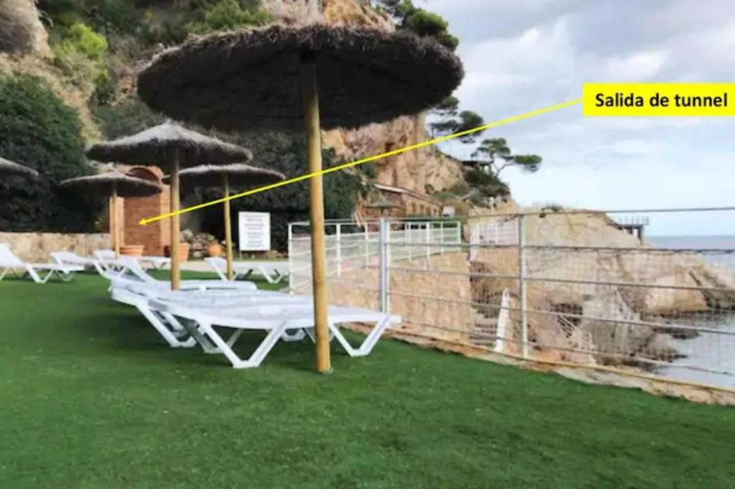 Ferienwohnung Capsasalbegur137 Piscina Del Mar Vista Al Patio Exterior foto